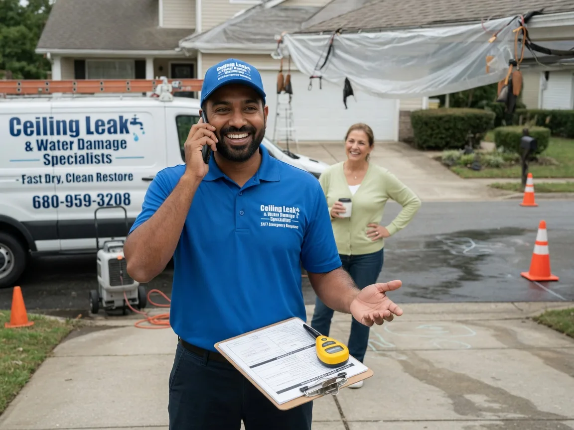 Ceiling Leak Cleanup Ringgold, VA FAQs